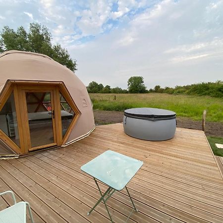 Dome Geodesique - Baie De Somme Hotell Favières Exteriör bild