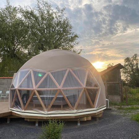 Dome Geodesique - Baie De Somme Hotell Favières Exteriör bild
