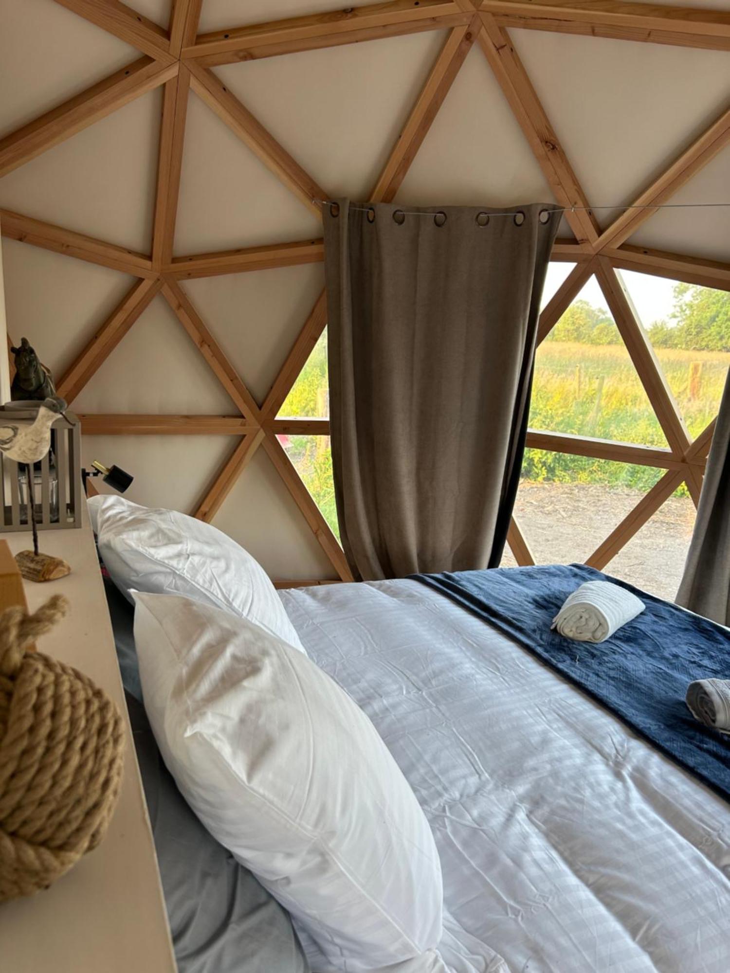 Dome Geodesique - Baie De Somme Hotell Favières Exteriör bild