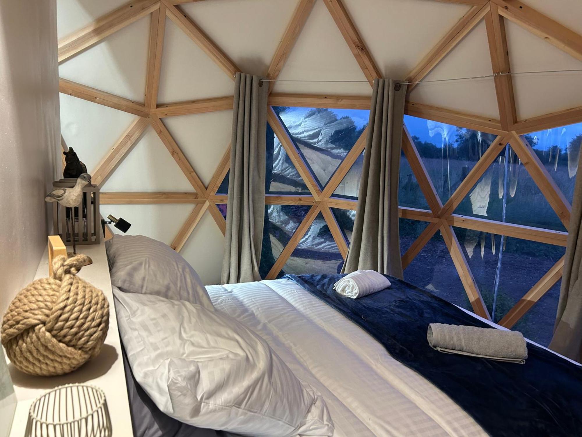 Dome Geodesique - Baie De Somme Hotell Favières Exteriör bild